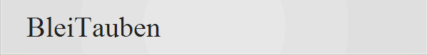 BleiTauben