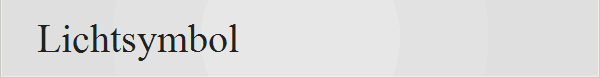 Lichtsymbol