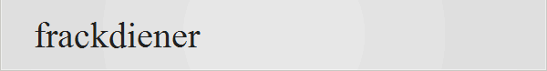 frackdiener